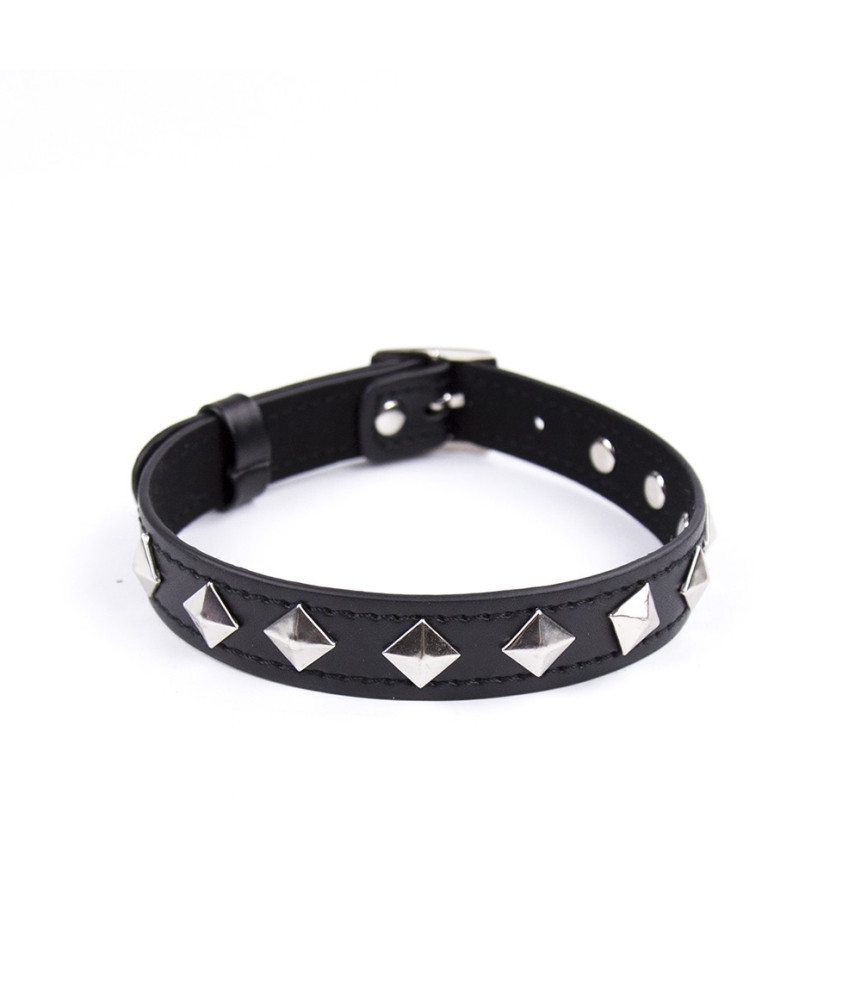Collier réglable avec déco en métal - 262412081